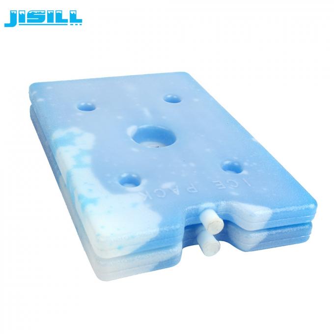 Ladrillo frío del refrigerador de la caja del uso del HDPE de la bolsa de hielo plástica al por mayor del gel para el transporte médico de la comida