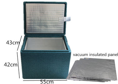 Material fresco médico del EPP de la caja de la prueba 15m m del escape del panel del aislamiento del vacío