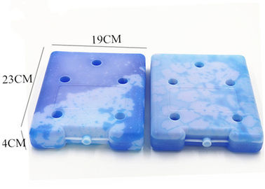 Caja de hielo médica reutilizable del gel con el material seguro del HDPE para el transporte de cadena frío