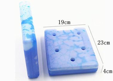 Caja de hielo médica reutilizable del gel con el material seguro del HDPE para el transporte de cadena frío