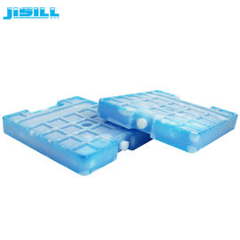 Comida azul del bloque de hielo del gel de las bolsas de hielo más frescas reutilizables grandes del HDPE con la manija
