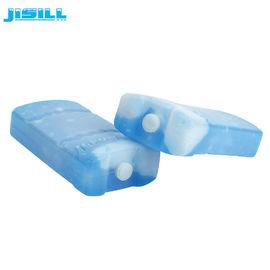 Las pequeñas bolsas de hielo reutilizables plásticas durables del gel para el color del azul de la comida congelada
