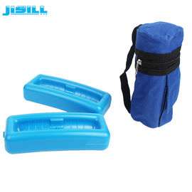 Bolso de la insulina, caja de hielo vaccínea de un bolso más fresco con el ladrillo de enfriamiento del hielo que imprime el logotipo