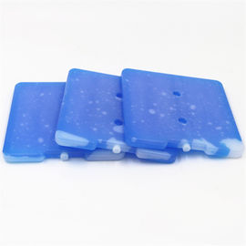 Refrigerador plástico reutilizable duro de encargo de las bolsas de hielo del material plástico para los bolsos del almuerzo