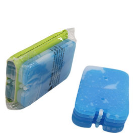 Las bolsas de hielo plásticas de la comida PE no tóxicas para los bolsos del almuerzo de los niños con Packaing de encargo