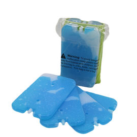 Las bolsas de hielo reutilizables de encargo/placa del gel para la comida fresca en bolsos termales
