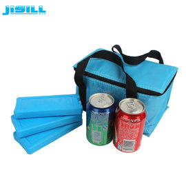 La bolsa de hielo fría 16.5*7.4*2 cm del HDPE de la categoría alimenticia para el color del azul de la comida congelada