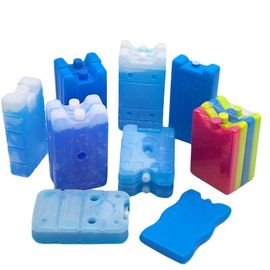 La bolsa de hielo azul del gel del hielo del HDPE de los ladrillos plásticos del refrigerador para el almacenamiento fresco