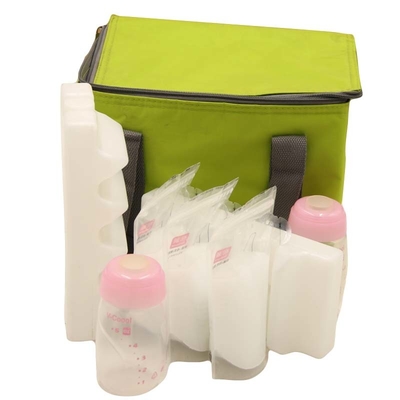 La bolsa de hielo de la leche materna del HDPE