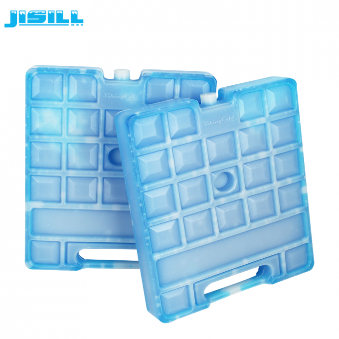 Hielo grande de alta calidad del ladrillo del congelador de la fábrica las bolsas de hielo grandes con la manija para los refrigeradores