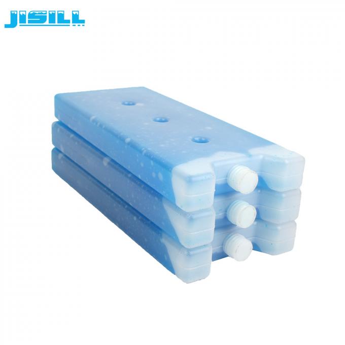 Categoría alimenticia portátil reutilizable la bolsa de hielo refrigerante del gel grande para el transporte de la cadena fría
