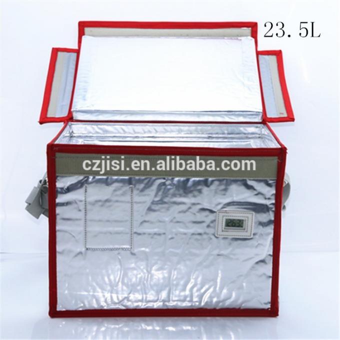 Cajas médicas del refrigerador de la conservación en cámara frigorífica del control a baja temperatura con los vips y el ladrillo del hielo dentro
