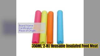 Las mini bolsas de hielo en gel mantienen los alimentos frescos