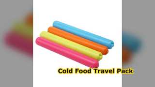 Mantenga la caja de hielo de gel reutilizable con bolsa de hielo fría para alimentos