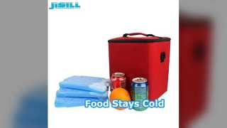 Mantenga los alimentos fríos Ladrillo enfriador reutilizable con bolsa de hielo