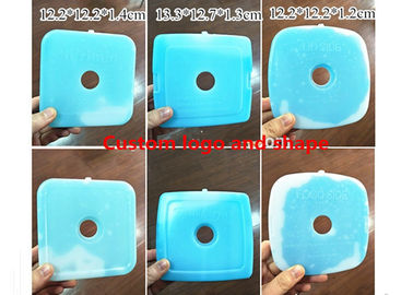 comprar Las bolsas de hielo plásticas duras azules de encargo para la comida 12,2 * 12,2 * el 1.2cm online manufacture