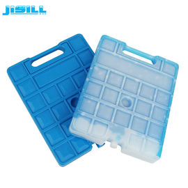 comprar Azul reutilizable de las bolsas de hielo grandes del refrigerador del HDPE de la categoría alimenticia con la manija online manufacture