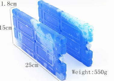 No tóxico Grado alimenticio Placas frigoríficas eutéticas Polímero de gel ladrillos fríos para refrigeradores Caja para alimentos congelados