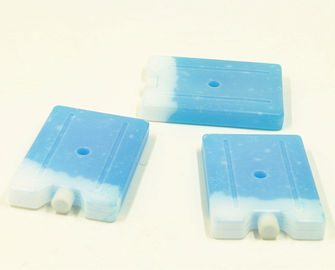 Paquetes de hielo delgados rígidos reutilizables del refrigerador del gel de la categoría alimenticia aprobados por la FDA para el bolso del almuerzo