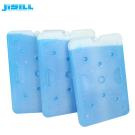 Envases de hielo grandes y delgados de plástico SGS Envases de helado congelador Gel para refrigeradores médicos Caja para alimentos congelados