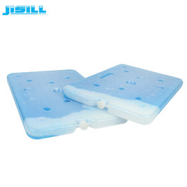 Envases de hielo grandes y delgados de plástico SGS Envases de helado congelador Gel para refrigeradores médicos Caja para alimentos congelados