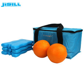 las bolsas de hielo reutilizables plásticas del gel del mini HDPE de las bolsas de hielo 200g para un bolso más fresco
