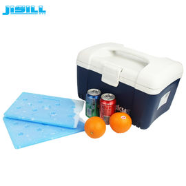 PCM azul refrigerante plano HDPE grandes paquetes de hielo no tóxicos - 25 grados para alimentos congelados