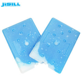 PCM azul refrigerante plano HDPE grandes paquetes de hielo no tóxicos - 25 grados para alimentos congelados