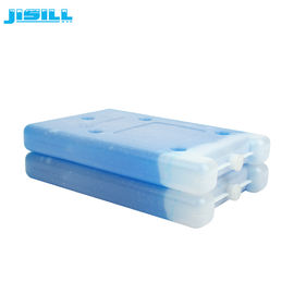 Grado alimenticio 600 ml refrigerador de hielo ladrillo no cáustico para transporte en cadena de frío para alimentos congelados