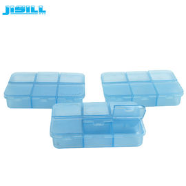 Tubos transparentes azules del envase de plástico de la aduana los 3Mm mini para la baratija