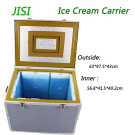 Portador portátil durable del helado del diseño de la fábrica para la conservación en cámara frigorífica de -22℃