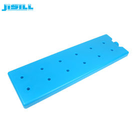 Envases de hielo de PCM a diferentes temperaturas Envases de hielo más fríos grandes de peso ligero 64.8*20*4.2cm con polvo refrigerante para alimentos congelados
