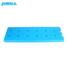 Envases de hielo de PCM a diferentes temperaturas Envases de hielo más fríos grandes de peso ligero 64.8*20*4.2cm con polvo refrigerante para alimentos congelados