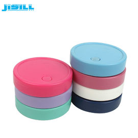 Paquete de hielo de cilindro de HDPE personalizado 100 ml para refrigeración de bebidas enlatadas para alimentos congelados
