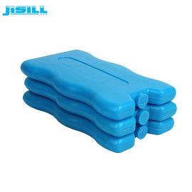 Envases en frío congelables reutilizables del gel del refrigerador de la bolsa de hielo portátil azul del bolso