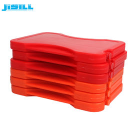 Paquete en frío caliente reutilizable rojo plástico seguro de los PP del material para la fiambrera