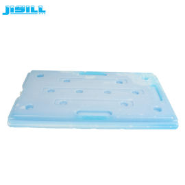 Peso reutilizable azul plástico de los bloques de hielo 3500g del HDPE para la comida congelada