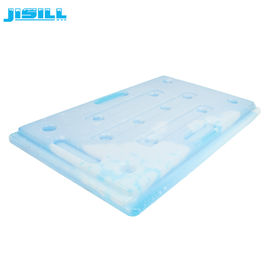 El hielo reutilizable azul plástico del HDPE bloque el peso 3500g para la comida congelada