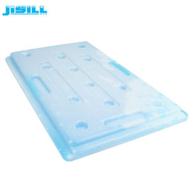Peso reutilizable azul plástico de los bloques de hielo 3500g del HDPE para la comida congelada