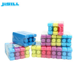 Material HDPE Reutilizable Gel de congelación para viajes Pequeño paquete de hielo para bolsas de refrigeración para alimentos congelados