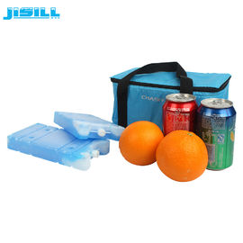 18 * 9.5 * 2.8cm Tamaño de hielo de refrigeración ladrillo para aislamiento caja de refrigeración con varios colores para alimentos congelados