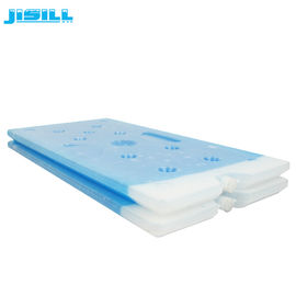 Envases de hielo para refrigeradores, envases de hielo azul reutilizables para alimentos congelados