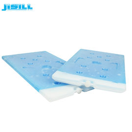 Envases de hielo para refrigeradores, envases de hielo azul reutilizables para alimentos congelados
