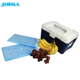 Envases de hielo para refrigeradores, envases de hielo azul reutilizables para alimentos congelados