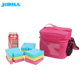 congelador del bolso lindo del almuerzo de los 7cm de los x 7cm el pequeño bloquea los mini envases en frío no tóxicos