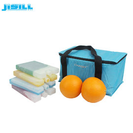 Envases refrigerados de gel reutilizables, envases congeladores de gel de cáscara dura Servicio OEM / ODM para alimentos congelados