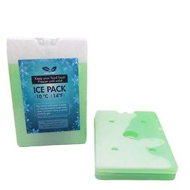 Las bolsas de hielo reutilizables de la comida/PE 1000 ml de colores azules de gran capacidad