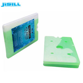 Comida / PE Envases de hielo reutilizables de 1000 ml de gran capacidad de colores azules para alimentos congelados