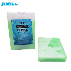 Comida / PE Envases de hielo reutilizables de 1000 ml de gran capacidad de colores azules para alimentos congelados