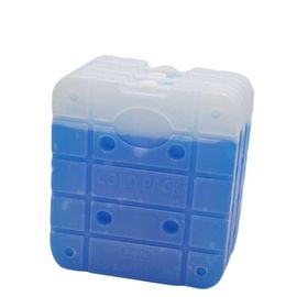 Multi - material externo de las bolsas de hielo de la especificación del HDPE plástico reutilizable azul de la categoría alimenticia